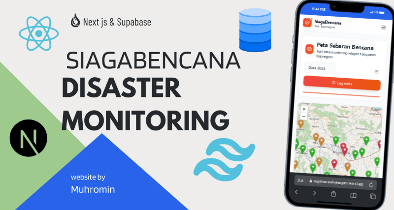 SiagaBencana – Disaster Monitoring Map Bojonegoro